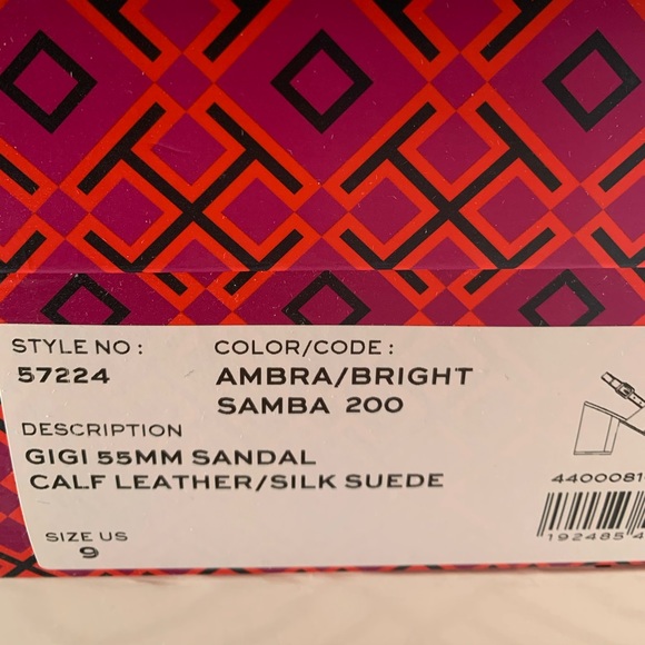 Tory Burch Gigi 55mm Sandals in Ambra/ Samba - Picture 5 of 5